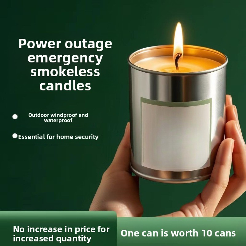 Silk Candle - เทียนป้องกันภัยพิบัติฉุกเฉิน ไร้ควัน ไร้กลิ่น กันน้ำ กันลม สำหรับไฟดับในบ้านและแสงสว่างภายนอกอาคาร