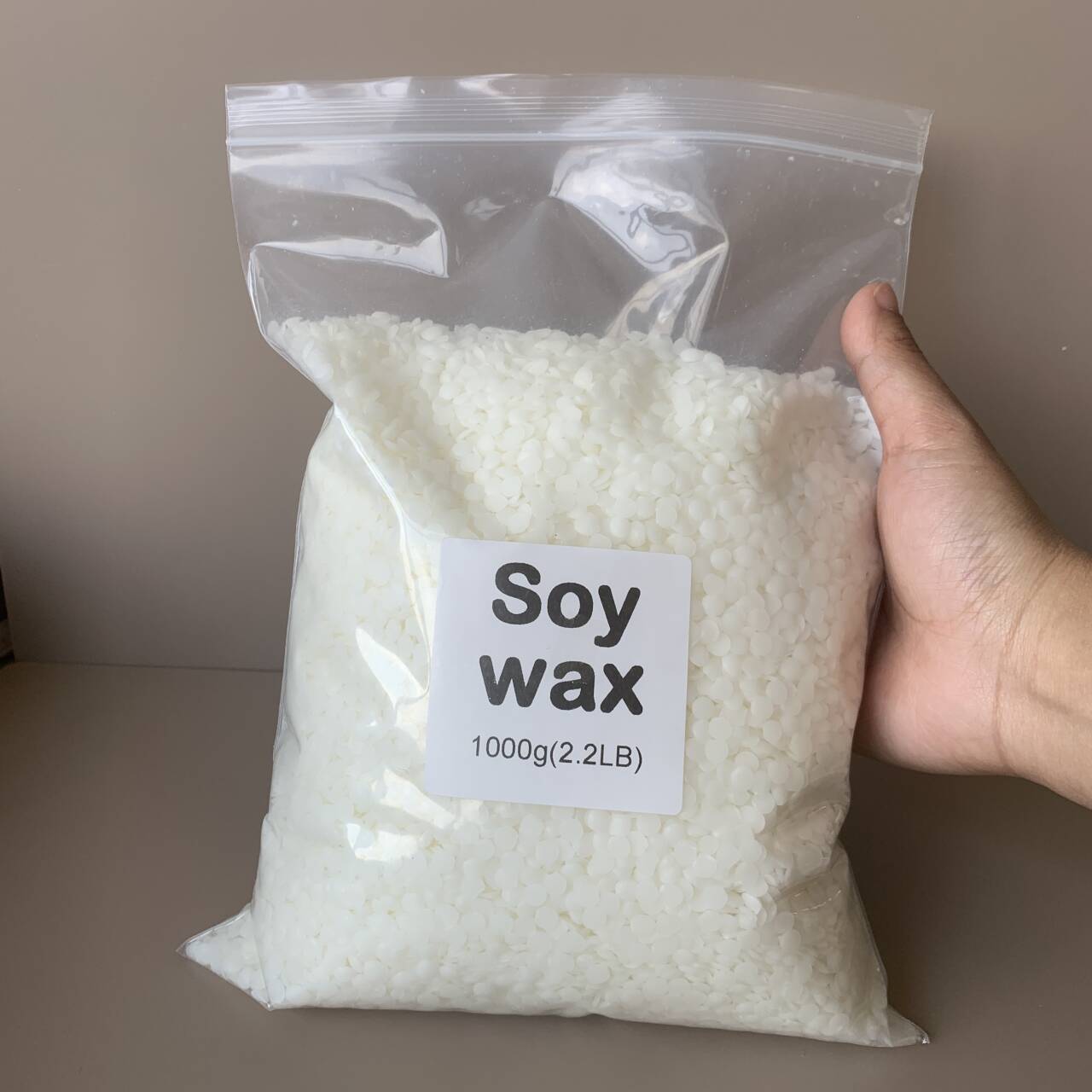 Candle Wick - 50g-1000g วัสดุพาราฟินจากขี้ผึ้งถั่วเหลืองธรรมชาติ 100% บล็อกขี้ผึ้งถั่วเหลืองธรรมชาติสำหรับทำเทียนหอมในบ้าน คุณภาพสูง