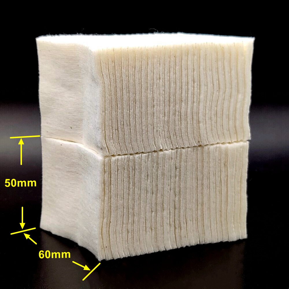 Candle Wick - ผ้าฝ้ายออร์แกนิค 100% ขนาด 50x60 มม. 300/100/50