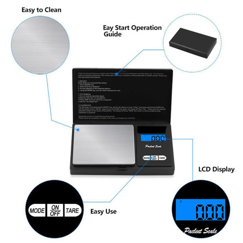 Mini Electronic Scale Pocket D - Candle Wax Scale บทวิจารณ์และราคา