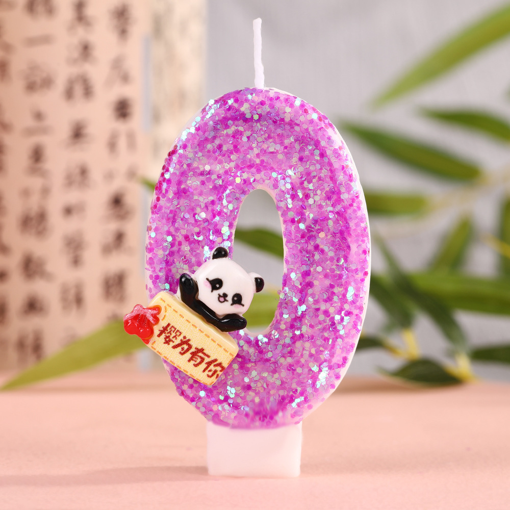 เทียนดิจิทัลลายแพนด้าการ์ตูน,  - Paraffin Wax บทวิจารณ์และราคา