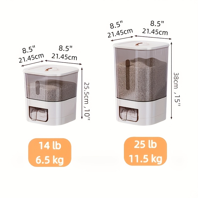 ตู้จ่ายข้าวสารขนาด 14 ปอนด์, ภ - Soy Wax บทวิจารณ์และราคา