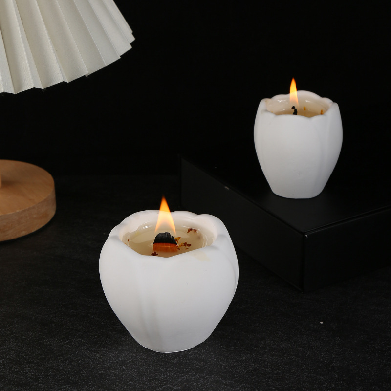 เทียนอโรมาสำหรับตกแต่งบ้าน รูป - Candle Fragrance บทวิจารณ์และราคา