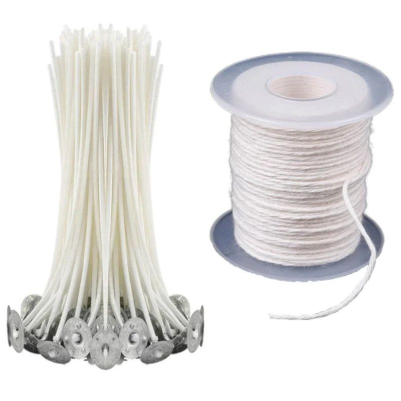 ไส้เทียนผ้าฝ้ายสีขาว 61 เมตร/ม - Candle Wax Scale บทวิจารณ์และราคา